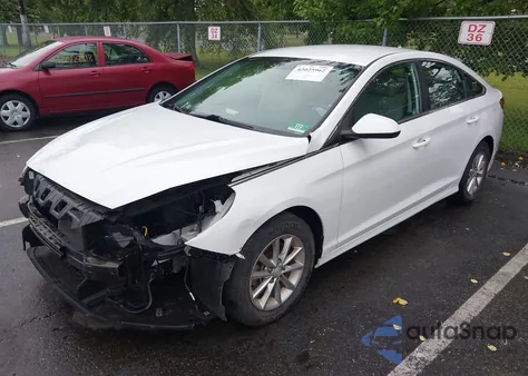 2018 Hyundai Sonata Se из США, поврежденный, VIN 5NPE24AF6JH720014